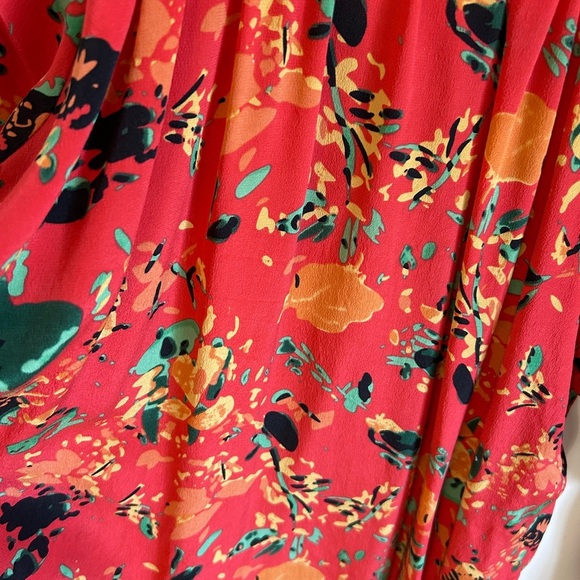 Bayla Jane Floral Silk Blouse for Anthropologie - Picture 6 of 8